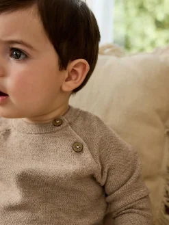 Next Baby Knitted Jumper and Leggings Set (0mths-2yrs)^BOY Knitwear|Knitwear