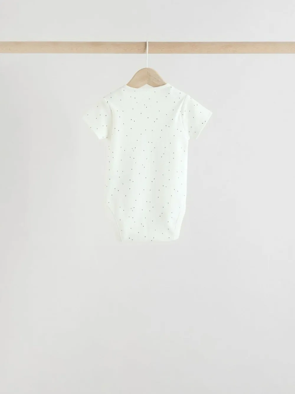Sale Next Neutral Baby Short Sleeve Bodysuits 5 Pack