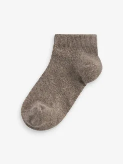 Discount Next Neutral Cotton Rich Trainer Socks 7 Pack