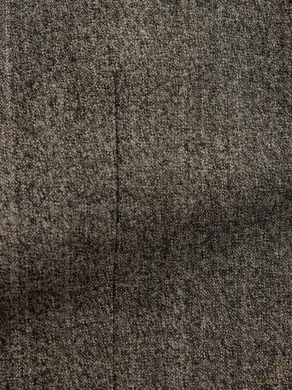 Hot Next Neutral Double Breasted Merino Wool Blend Suit Jacket