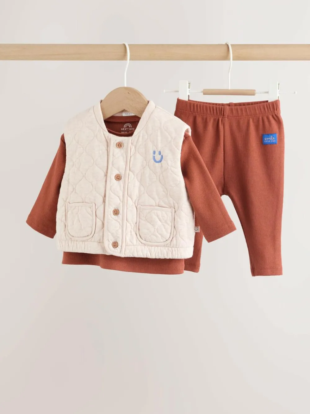 Next Baby Gilet Top and Leggings Set (0mths-2yrs)^BOY Tops|Sets & Outfits