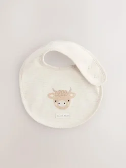 Best Next Neutral Hamish Baby Bibs 5 Pack