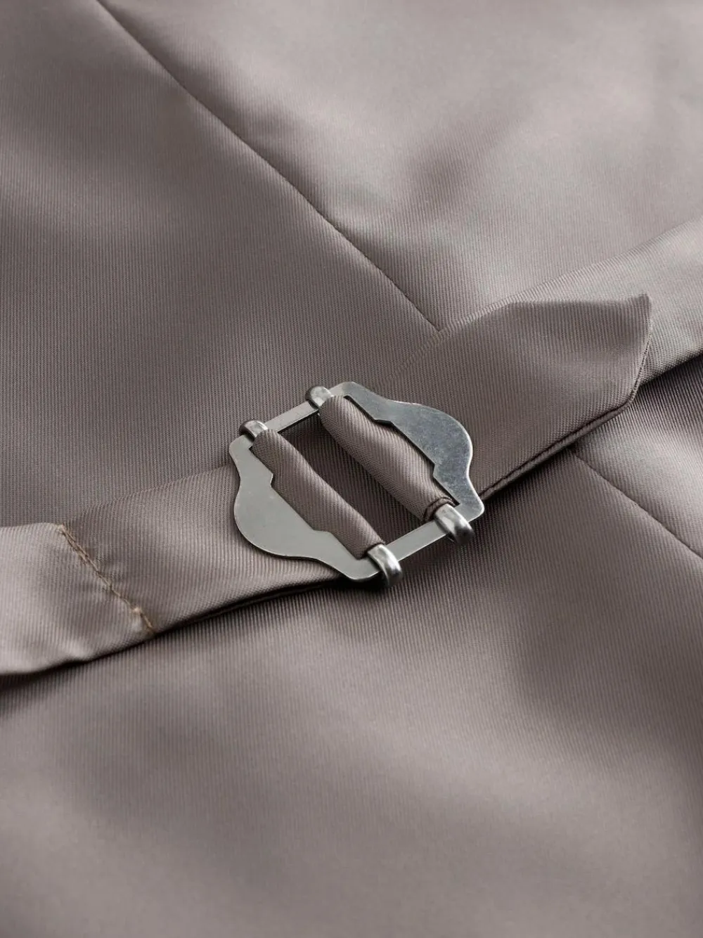 Next Merino Wool Blend Suit Waistcoat Neutral