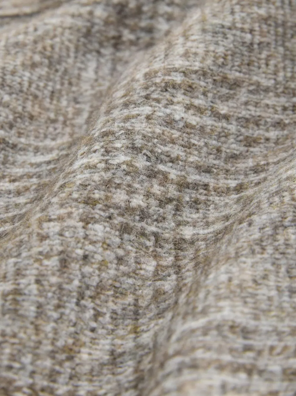 New Next Neutral Smart Check Jacket with Wool
