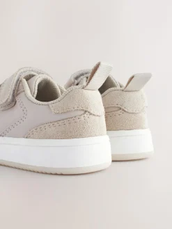 Best Next Standard Fit (F) Touch Fastening Leather First Walker Baby Shoes Neutral
