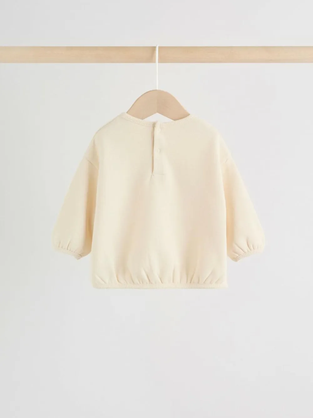 Next Neutral Stripe Sweat Top and Trousers Baby Set (0mths-2yrs)^BOY Sets & Outfits|Sweatshirts & Hoodies