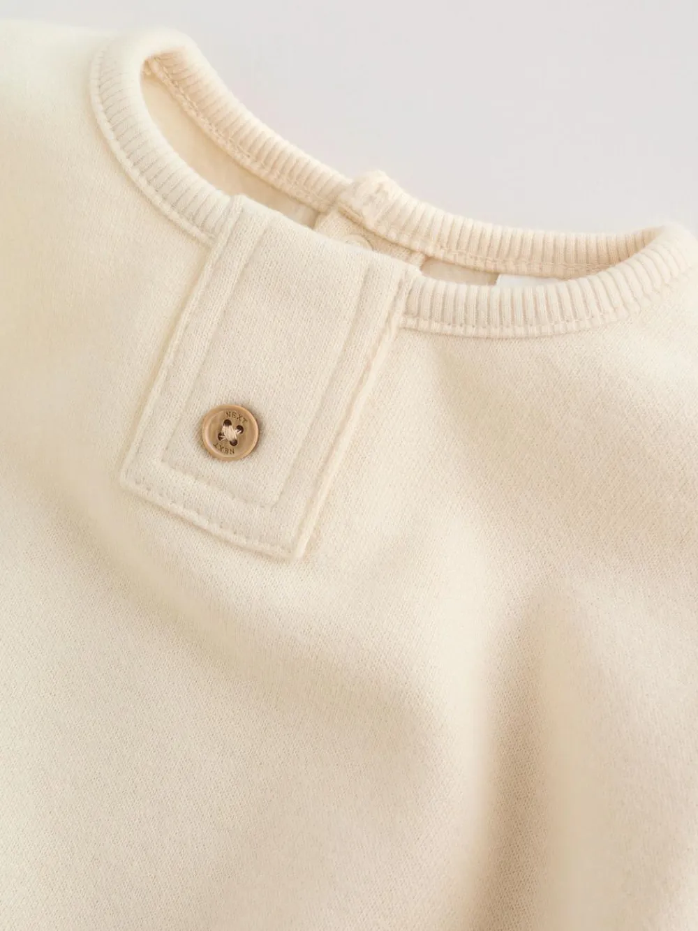 Next Neutral Stripe Sweat Top and Trousers Baby Set (0mths-2yrs)^BOY Sets & Outfits|Sweatshirts & Hoodies