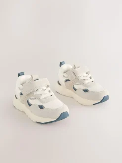 Hot Next Neutral Touch Fastening Trainers
