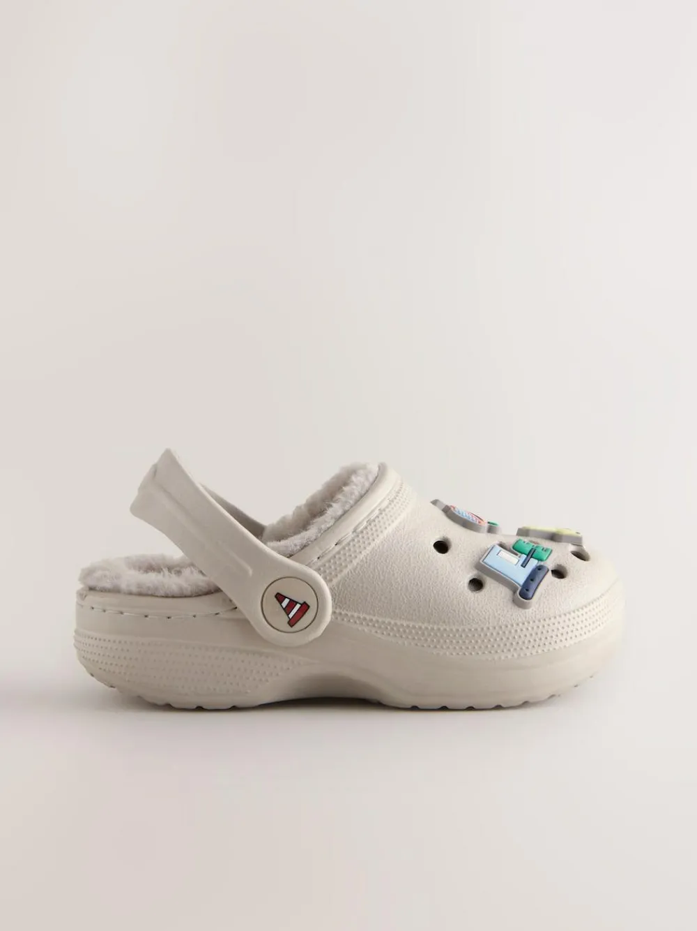 New Next Warm Lined Slipper Clogs Neutral Transport
