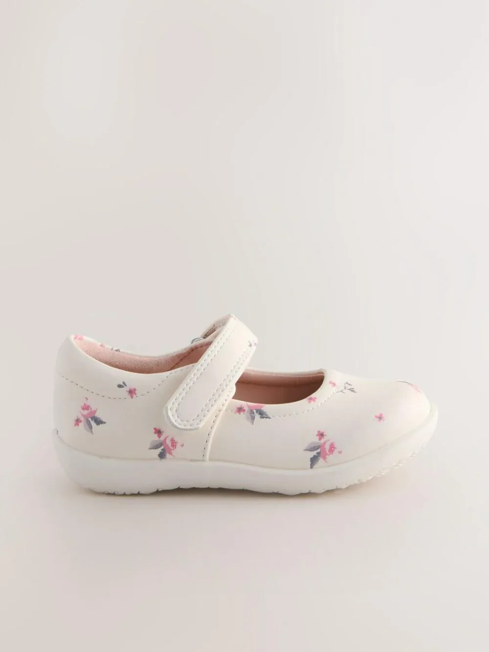 Best Next Wide Fit (G) First Walker Mary Jane Shoes Neutral