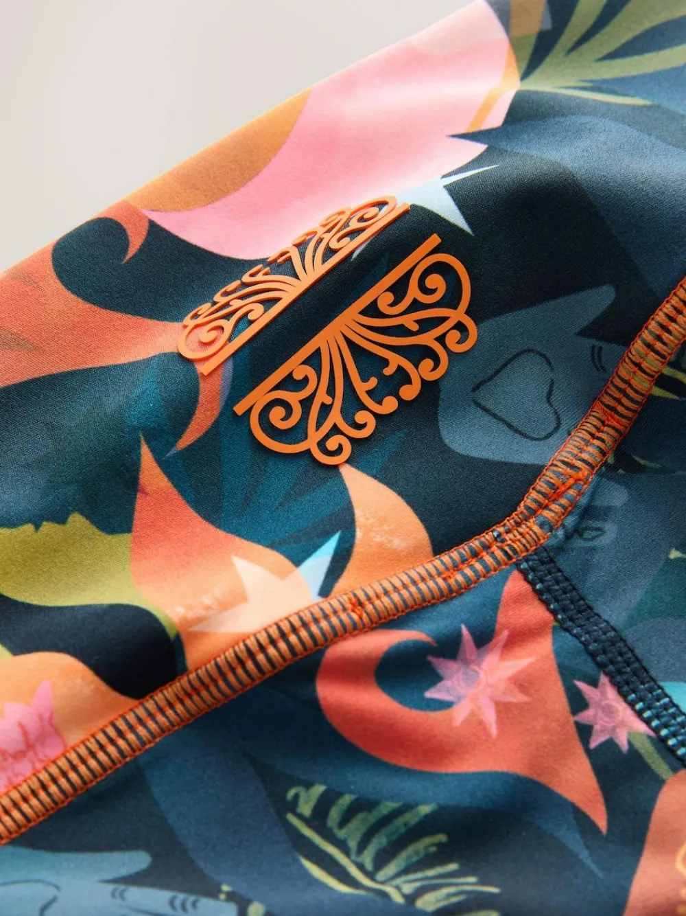 Best Never Fully Dressed Blue Sun Print Leggings