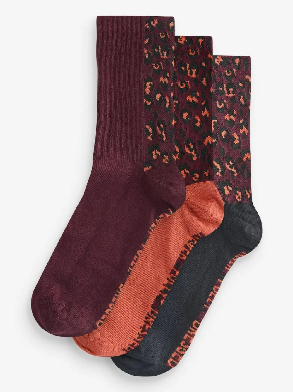 Never Fully Dressed Ribbed Socks 3 Pack^Women Socks & Tights