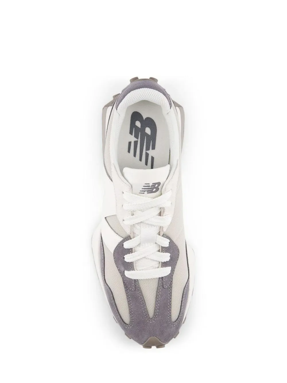 New Balance Light Grey Mens 327 Trainers