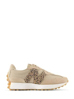 Online New Balance 327 Trainers Tan/Leopard Print