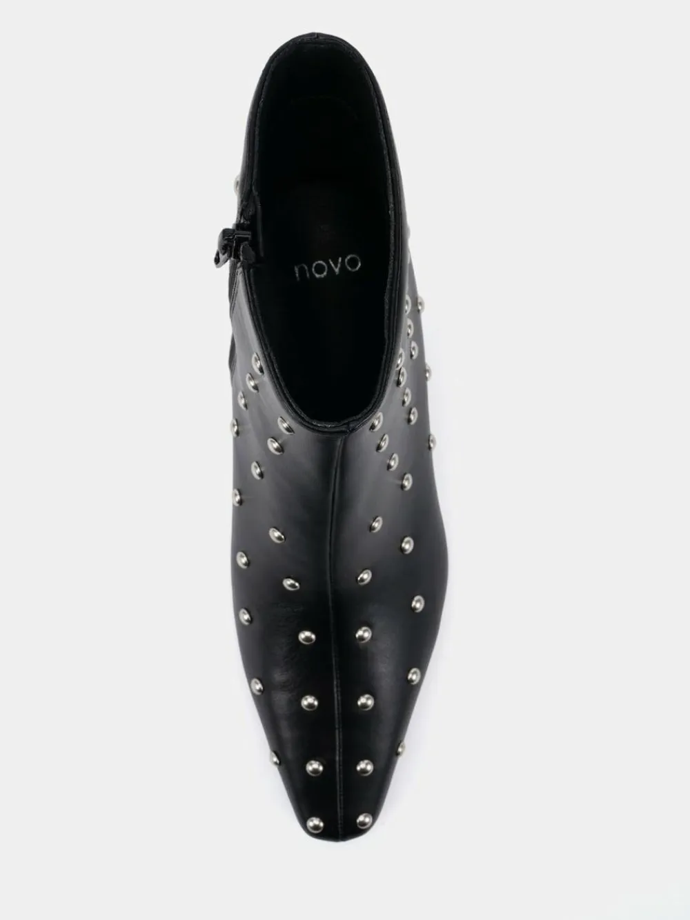 Novo Wide Fit Wide Fit Kiki Studded Low Heel Ankle Boots^Women Wide Fit & Extra Wide Fit