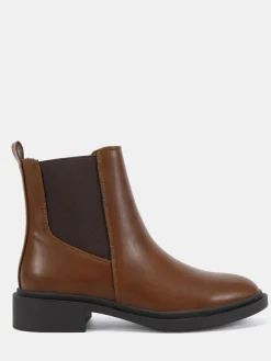 Novo Wide Fit Dottie Flat Chelsea Ankle Boots^Women Wide Fit & Extra Wide Fit