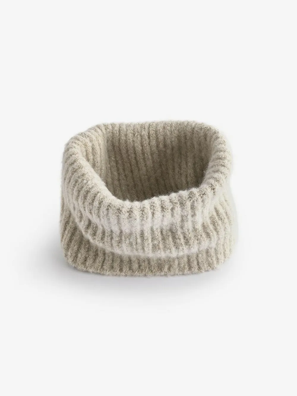 Next Oatmeal Chunky Rib Snood (1-16yrs)^ Hats, Gloves & Scarves
