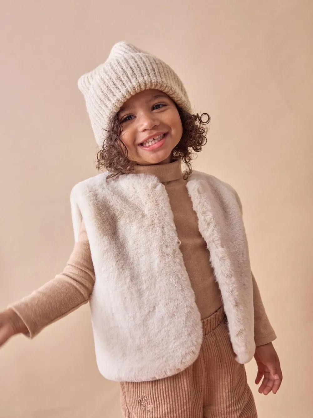 Discount Next Oatmeal Fluffy Beanie (1-16yrs)