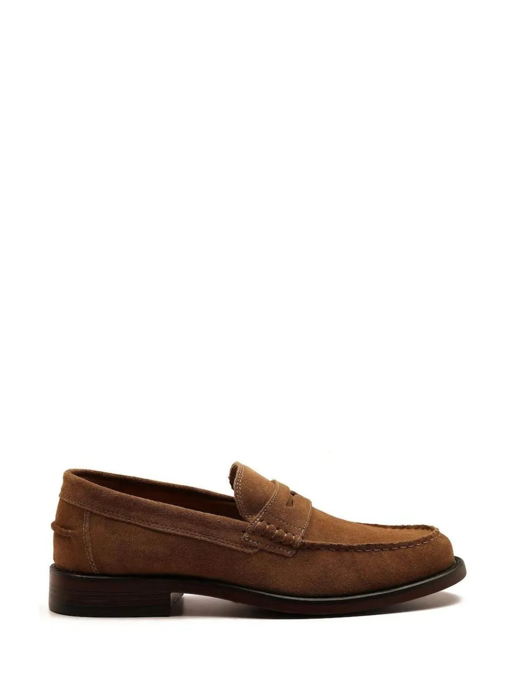 Best Off The Hook Monro Loafer Formal Casual Slip-On Leather Shoes Brown