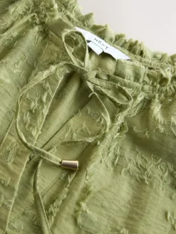 Next Tufty Jacquard Long Sleeve Blouse^Women Blouses & Shirts