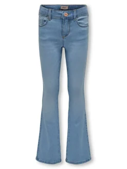 ONLY KIDS Flare Leg Jeans With Adjustable Waist^ Jeans