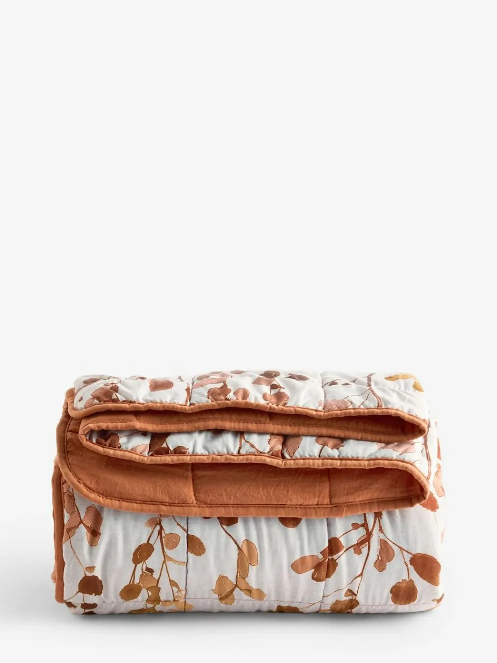 Next Honesty Floral Print Reversible Bedspread^ Cushions & Throws