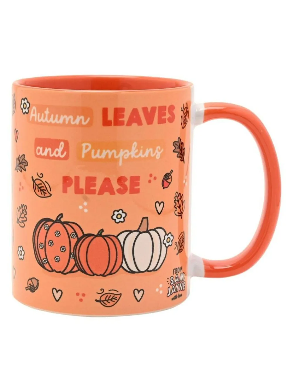 Next Orange Sam Jayne Autumn Leaves Gift Set^ Mugs & Cups