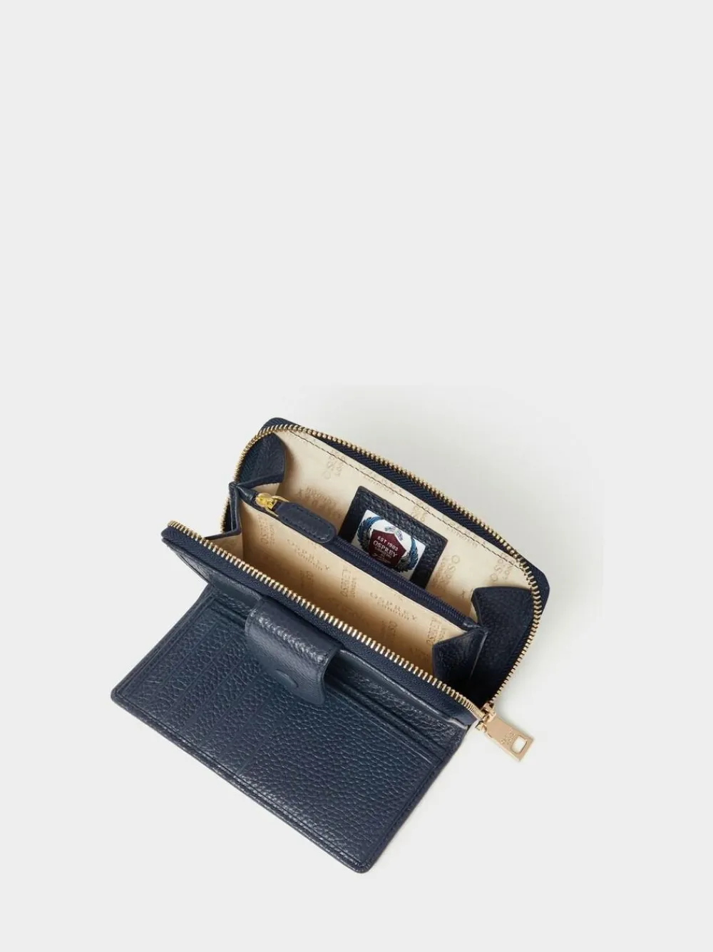 Osprey London The Core Medium Leather Popper Matinee Purse^Women Purses