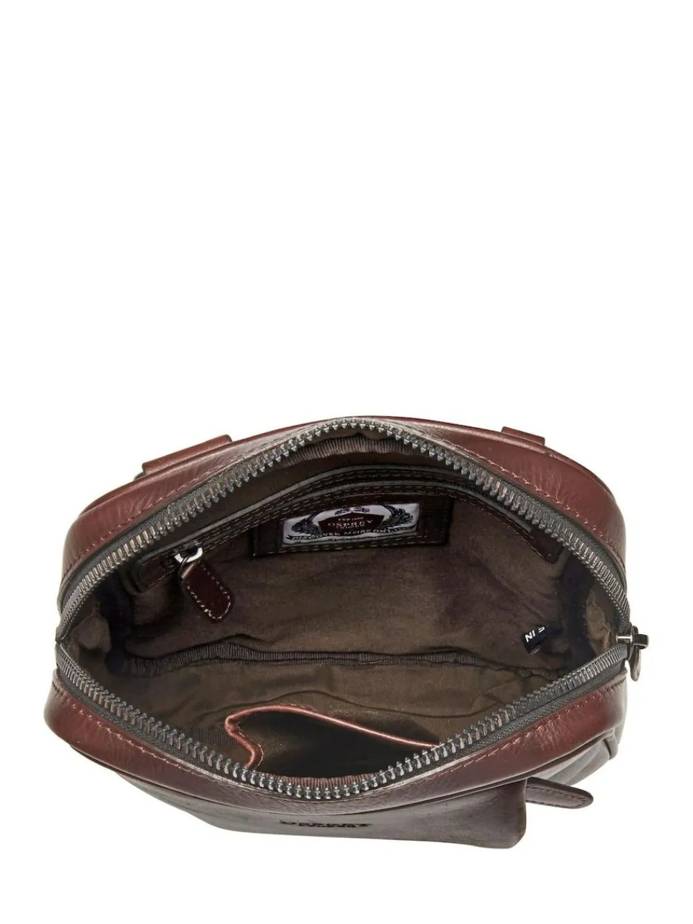 Outlet Osprey London Carter Saddle Leather Small Messenger Bag Brown