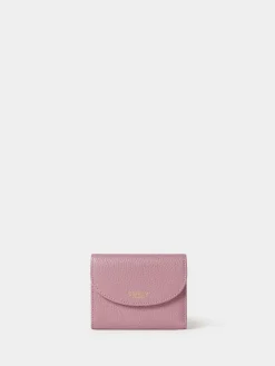 New Osprey London The Core Small Leather Matinee Purse Purple
