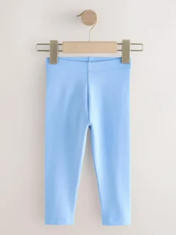 Next Pale Blue Plain Leggings (3mths-7yrs)^ Cosy Club|Pants & Leggings