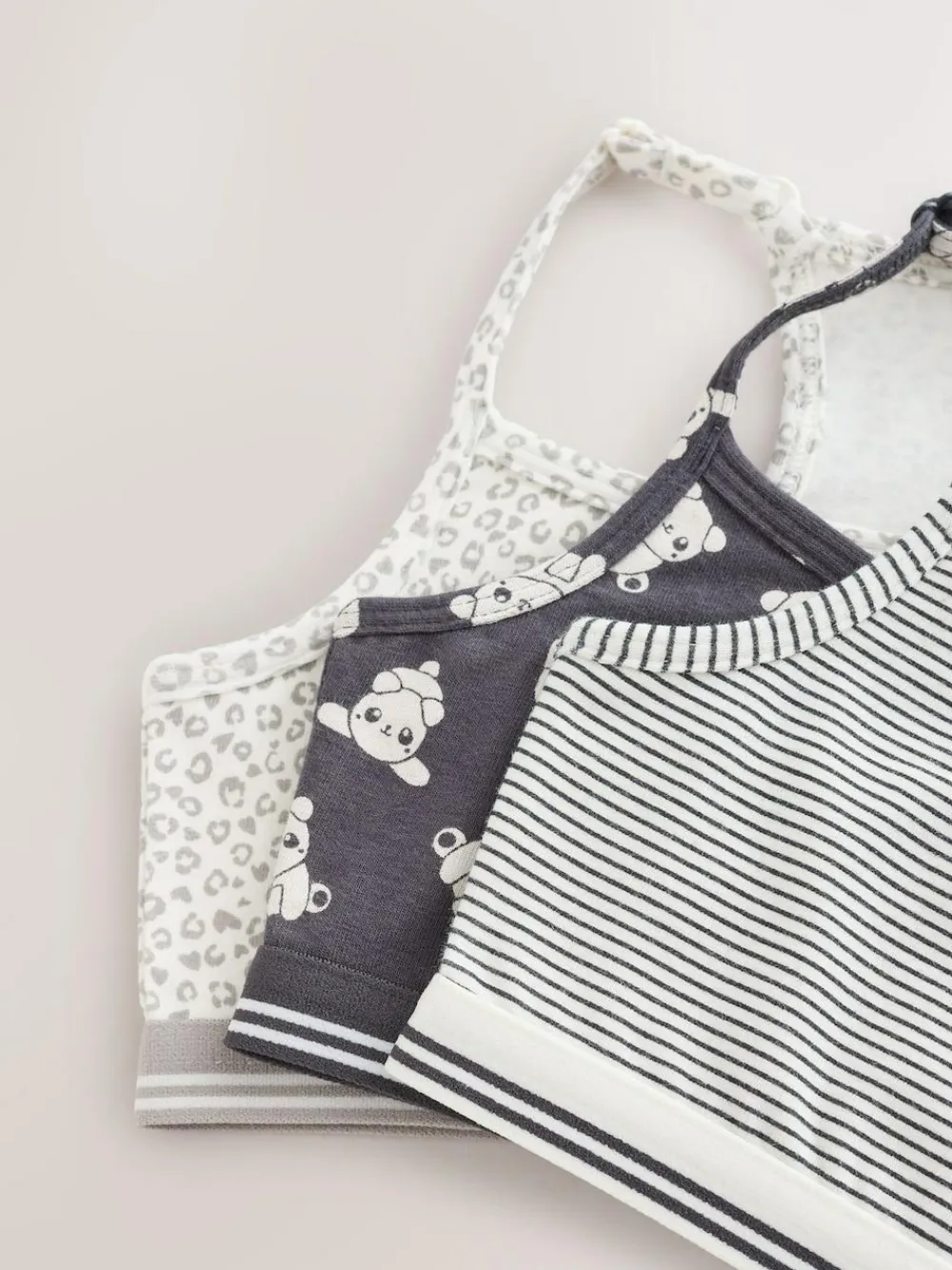 Next Crop Tops 3 Pack (5-16yrs)^ Underwear|Bras & Crop Tops