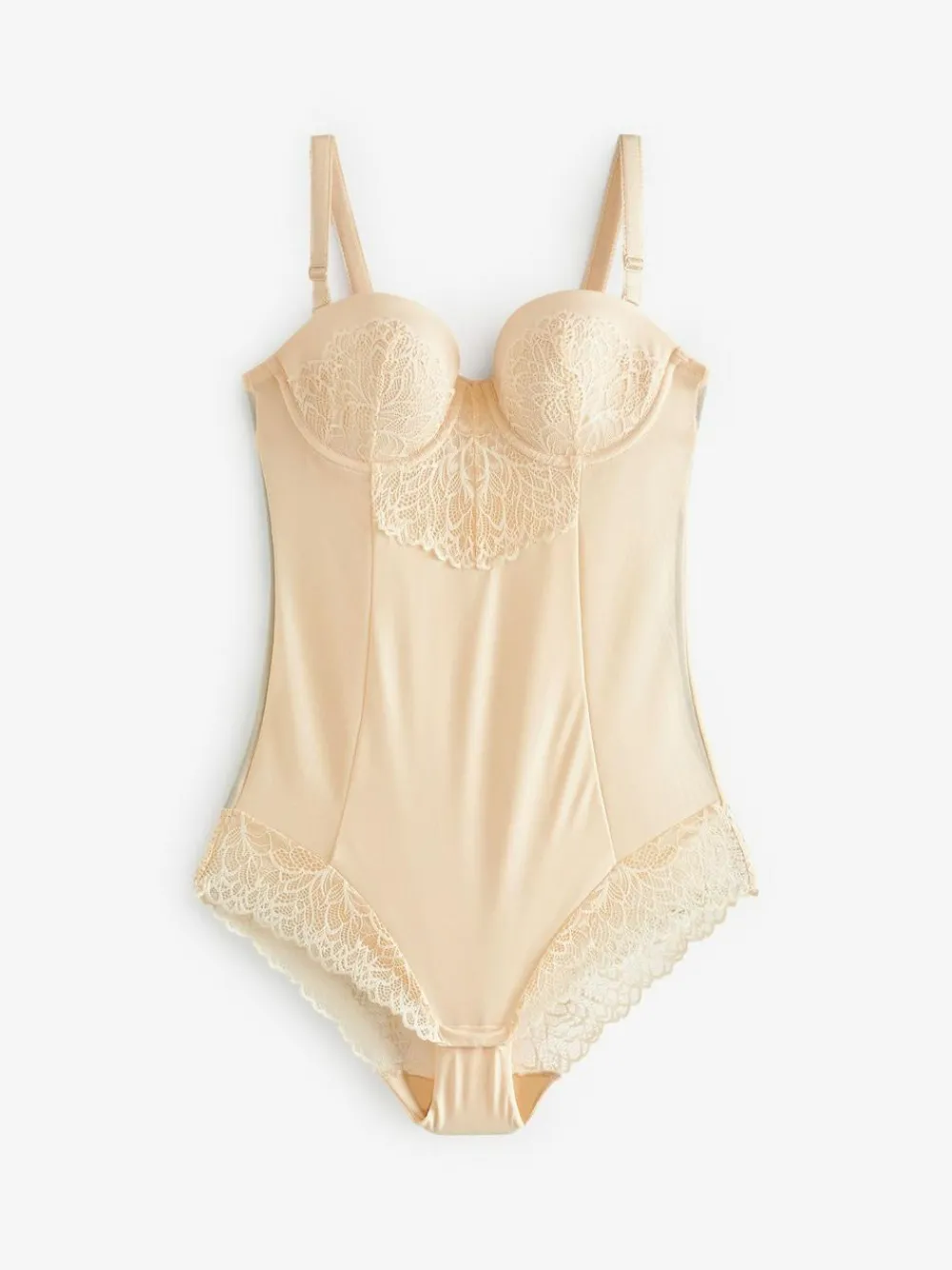 Next Firm Tummy Control Cupped Lace Body^Women Shapewear