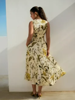 Next Sleeveless Column A-Line Maxi Dress^Women Maxi Dresses