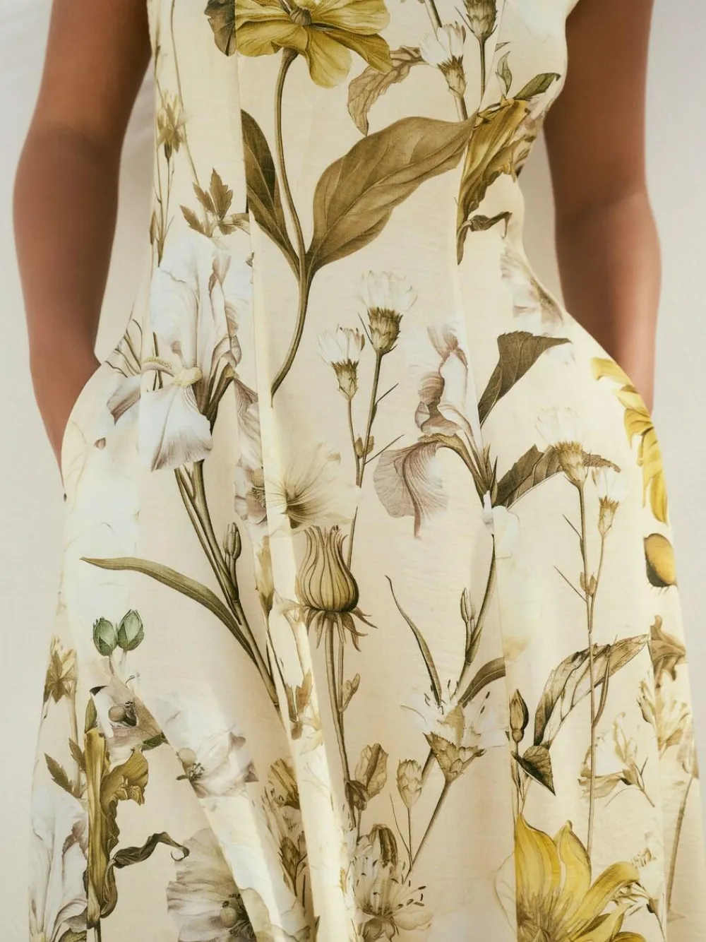 Next Sleeveless Column A-Line Maxi Dress^Women Maxi Dresses