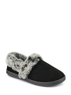 Pavers Warm Lined Memory Foam Slippers^Women Slippers
