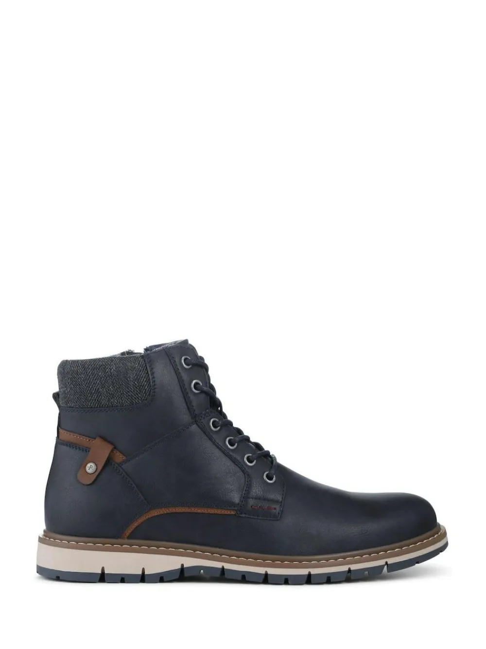 Pavers Lace Up With Fabric Cuff Boots^ Boots|Boots