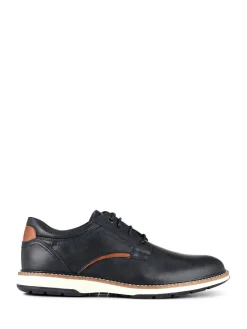 New Pavers Wide Fit Lace-Up Casual Shoes Blue