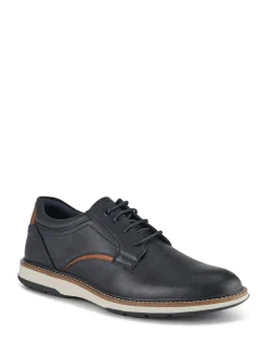 New Pavers Wide Fit Lace-Up Casual Shoes Blue