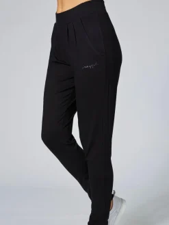 Pineapple Viscose Relaxed Fit Jersey Joggers^Women Loungewear