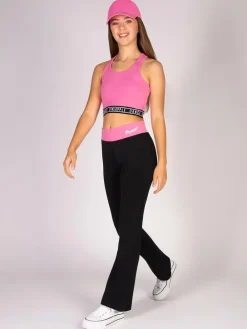 Pineapple Tape Hem Midi Crop Top^ Bras & Crop Tops