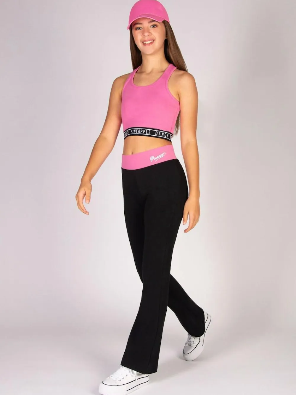 Pineapple Tape Hem Midi Crop Top^ Bras & Crop Tops