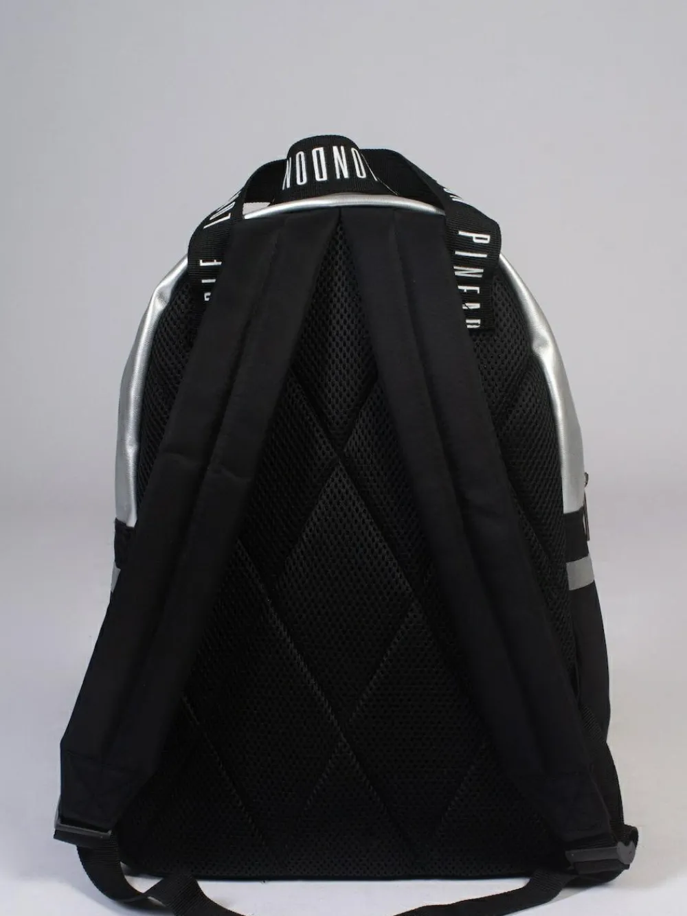 Pineapple Silver Retro Logo Pocket Backpack^ Bags