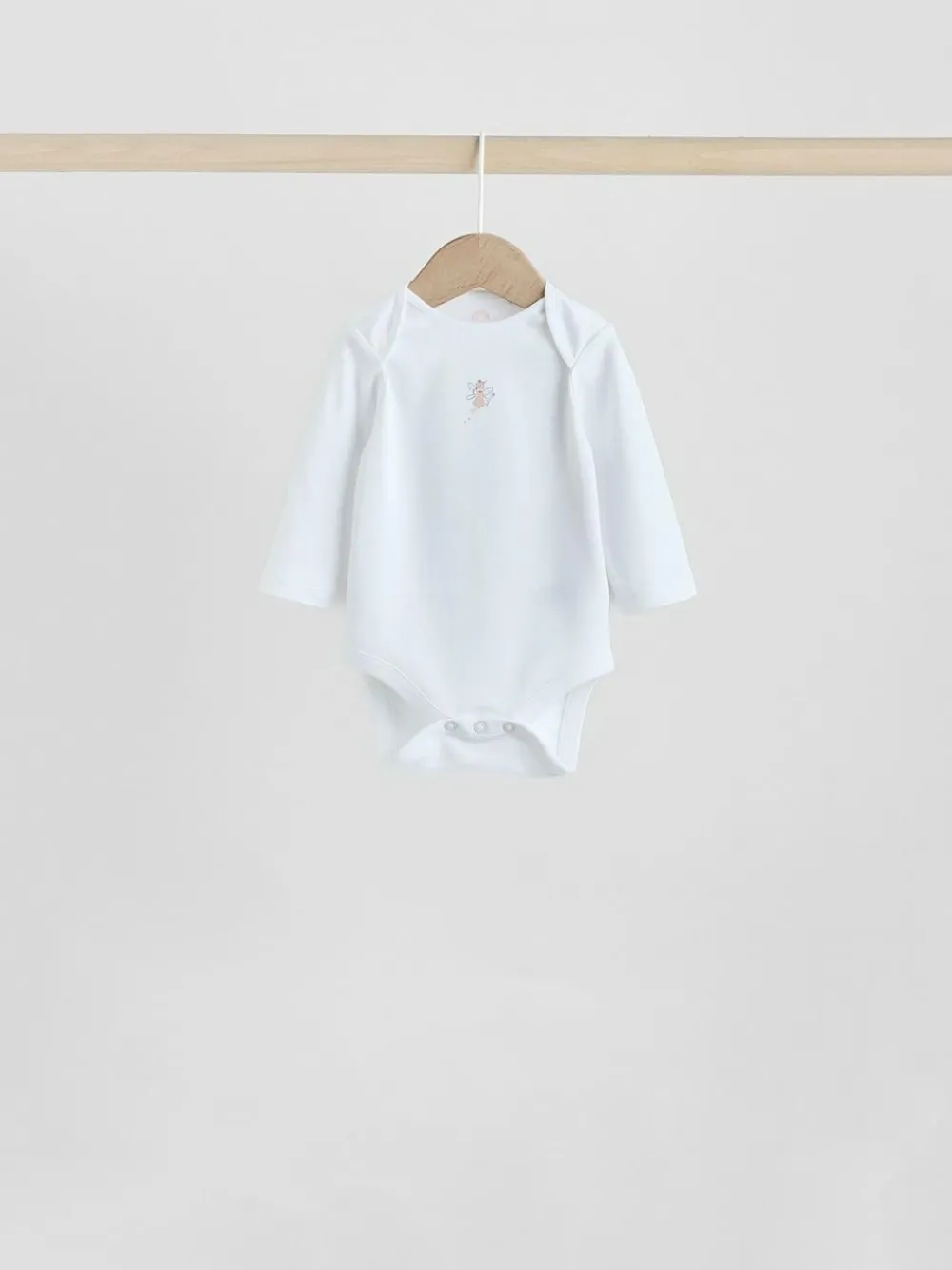 Sale Next Pink 7 Pack Long Sleeve Baby Bodysuit