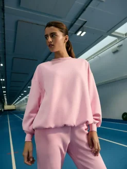 Next Pink Active Modal Supersoft Sweatshirt^Women Hoodies & Sweatshirts