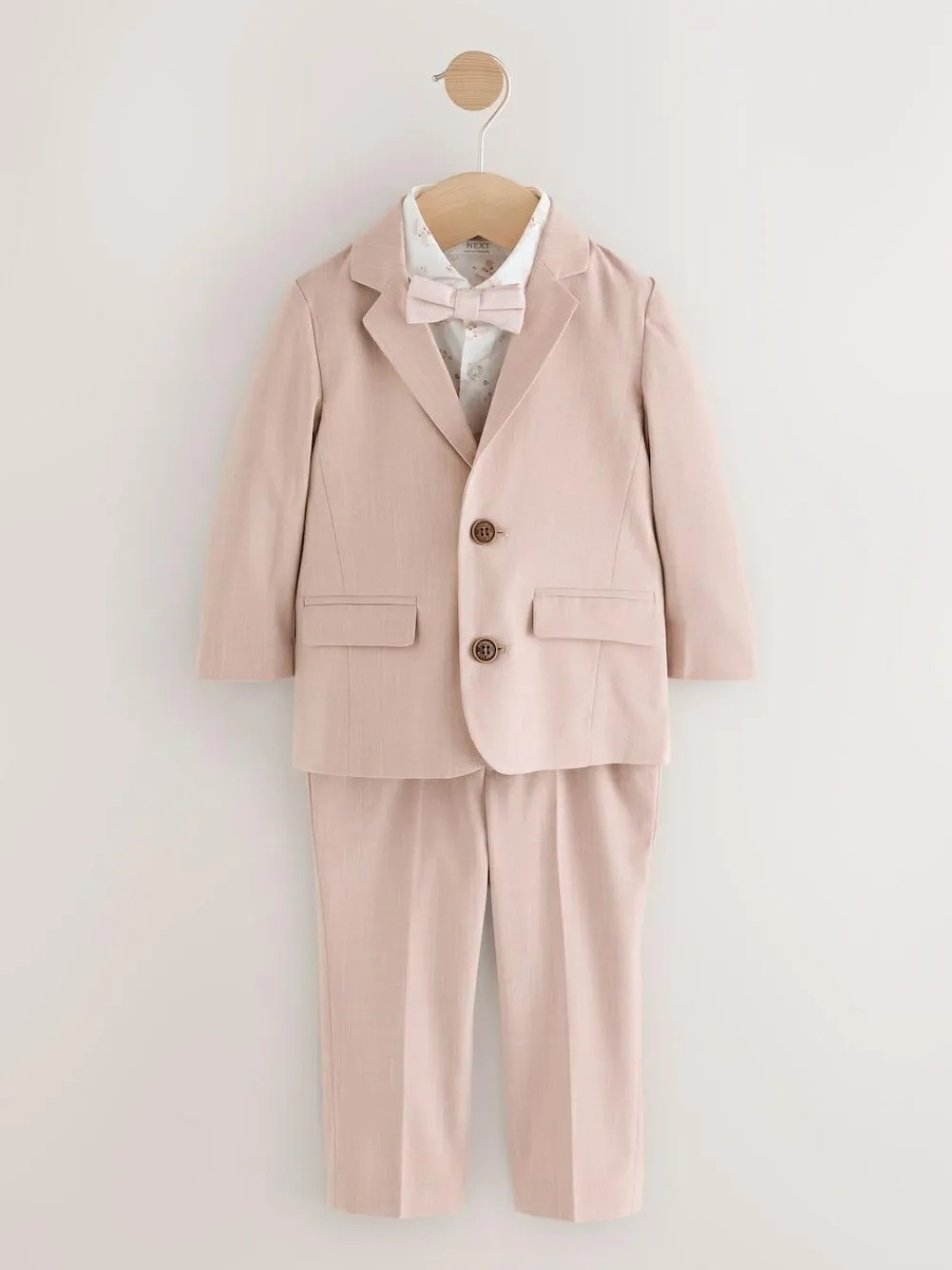 Next Blazer Shirt Trousers and Bow Tie Set (3mths-9yrs)^BOY Sets & Outfits|Sweatshirts & Hoodies