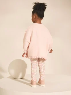 Next Frill Hem Sweatshirt & Leggings Set (3mths-7yrs)^ Baby Girls|Sweatshirts & Hoodies