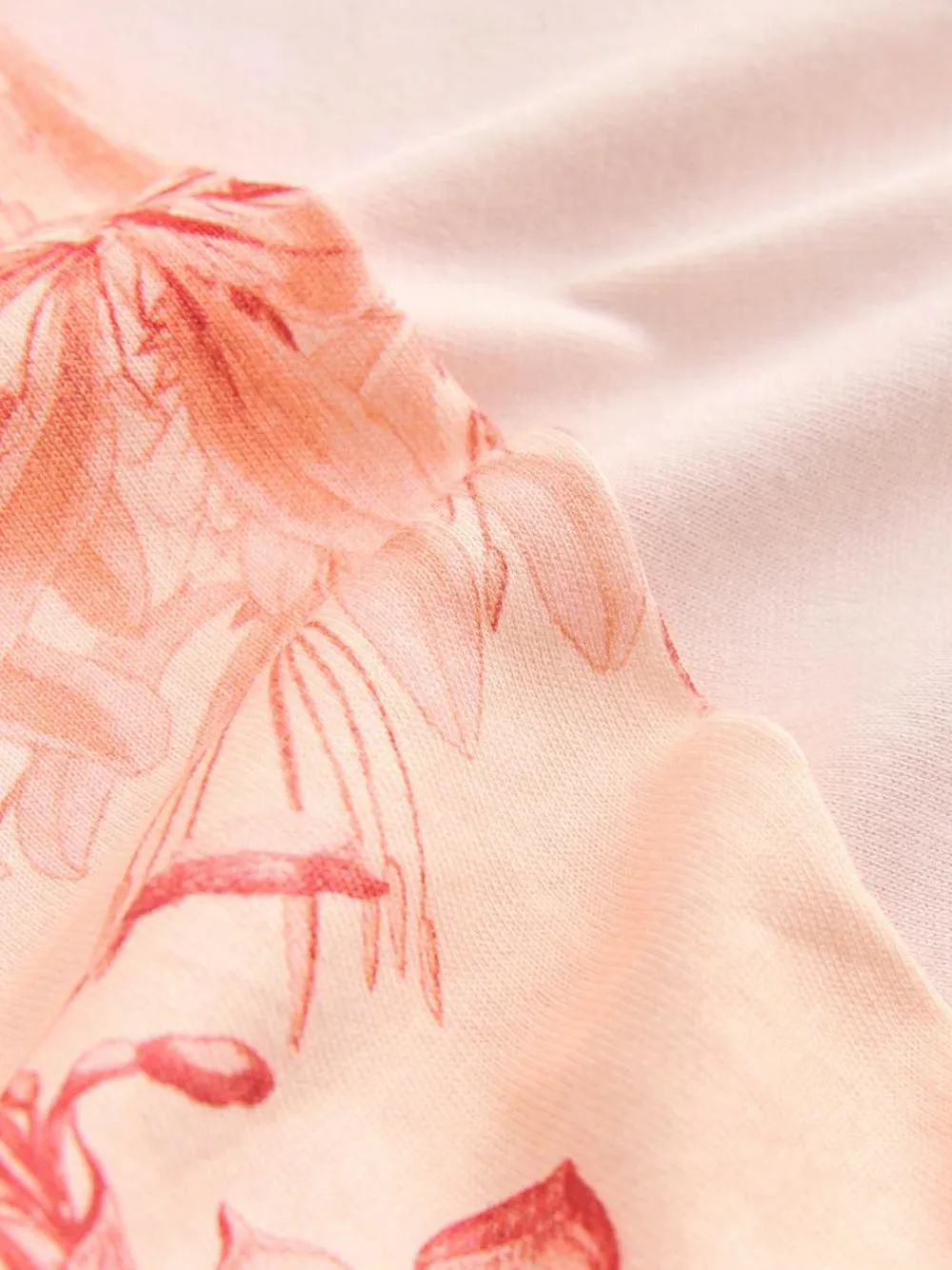 Next Pink Floral Kew Collection Long Sleeve Pyjamas^Women Nightwear|Pyjamas