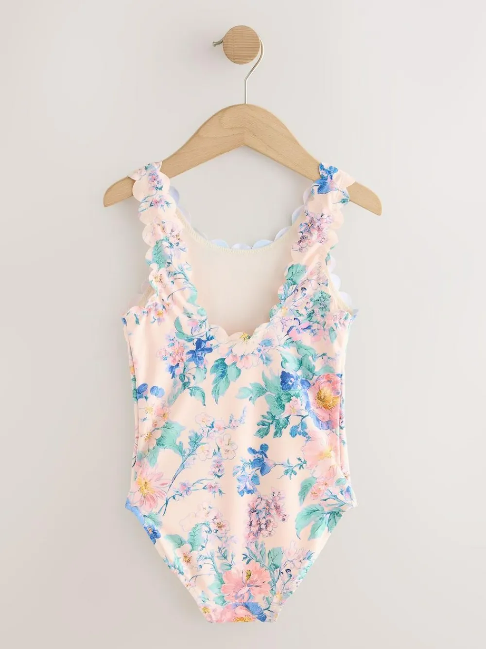 Next Scallop Edge Swimsuit (3-16yrs)^ Swimwear
