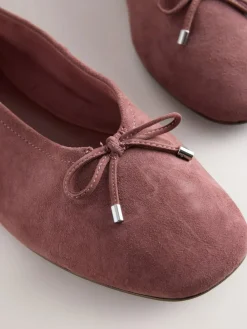 Next Forever Comfort® Suede High Cut Ballet Flats^Women Flats